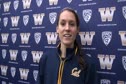 Deborah Maier strong 4:34 DMR anchor at 2012 MPSF Indoor Championships