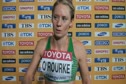 Derval O'Rourke after first round of 100 hurdles at Daegu 2011 World Track Championships
