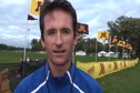 Duke coach Kevin Jerymn before 2010 Griak Invite
