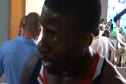 Dwain Chambers after qualifying in first round of 100m Daegu 2011 World Champs