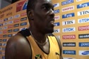 Dwight Thomas pulls up with cramp in 110H final at Daegu 2011 World Championships