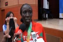 Edna Kiplagat of Kenya wins her first World Championship marathon title 2:28:43 Daegu 2011 World Champs