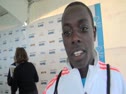 Edward Cheserek after sophomore class record 403 in Dream Mile at adidas Grand Prix 2011