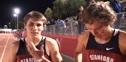 Elliot Heath 13:29 and Chris Derrick 13:31 after 5k 2010 Mt SAC Relays