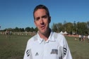 Eric Heins coach of #13 NAU before Cowboy Jamboree 2011