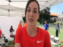 Erica Moore after 6th, PR and new sponsor after 800 final at USATF Outdoor Championships 2011