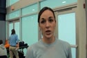 Erica Moore after 800 PR at 2011 Penn State National