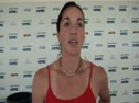 Erica Moore after 800 at adidas Grand Prix 2011