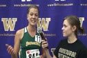 Eva Krchova after mile at 2011 Flotrack Husky Classic