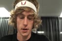 Evan Jager after having to drop out of the 1500 Prelim 2010 USATF Championships