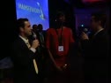 Flotrack Red Carpet Back Stage with Bowerman Finalists