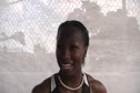 Gabby Mayo A&M after 100 hurdle rounds 2010 NCAA West Preliminary