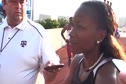 Gabby Mayo Texas A&M after 12.81 100H and busy weekend 2010 NCAA West Region