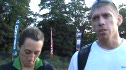 Geena Gall, Matt Scherer 800 Liege