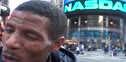 Haile Gebrselassie after closing out the NASDAQ