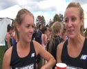 Hannah Davidson and Laura Nagel Providence 14th & 19th overall at Wisconsin Invite 2011