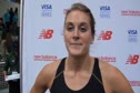 Heather Kampf after 800 2011 NB Grand Prix