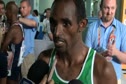 Ibrahim Jeilan after winning gold at 10000 meters at Daegu 2011 World Championships
