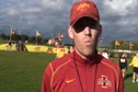 Iowa State coach Corey Ihmels before 2010 Griak Invite