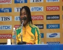 Is Caster Semenya scared of media and future training plans after Daegu 2011
