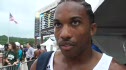 J-Mee Samuels Arkansas 100 1st Round NCAA Championships