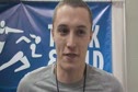 Jack Howard after qualifying to 800 final 2010 NCAA Indoor Championships