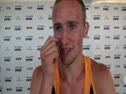 Jacob Burcham after 407 PR in Dream Mile at adidas Grand Prix 2011