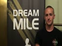 Jacob Burcham before Dream Mile 2011 adidas Golden Stripes