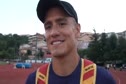 Jacob Hernandez after 800 at 2010 Nuoro Meeting