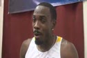 Jamaal James after 800 prelims 2010 NCAA Indoor Championships