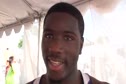 James Alaka Washington after qualifying for 100 2010 NCAA West Preliminary