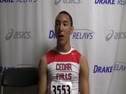 James Harrington 1st 100 2011 Drake Relays
