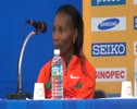 Janeth Jepkosgei talks about Kenyan improvements and large medal count at Daegu 2011 World Championships