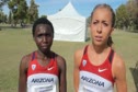 Jenn Bergman and Elvin Kibet Arizona 6th and 13th at Pac-12 XC Champs 2011