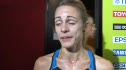 Jenny Barringer interview cut short Berlin World Champs