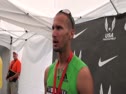 Jeremy Wariner talks after not winning US title at USATF Outdoor Championships 2011