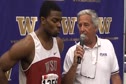 Jeshua Anderson talks to Dixon after 400 2011 Flotrack Husky Classic