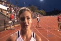 Jessica Engel (Oklahoma) 2nd place, W 5k heat 2 at the 2011 Payton Jordan Invitational