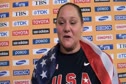 Jillian Camarena-Williams first American shot put medalist with Bronze at Daegu 2011 World Championships