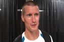 Josh McAdams after steeple prelims 2010 USATF Championships
