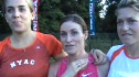 Julie Culley, Renee Metevier-Baillie, Rebecca Donaghue 5k Liege