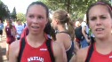 Katelyn Stine and Maggie Priebe HS Maroon 2nd and 3rd 2009 Roy Griak