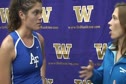Katherine Ward after 5k 2011 Flotrack Husky Classic