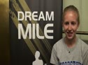 Kayla Beattie before Dream Mile 2011 adidas Golden Stripes
