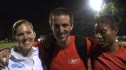 Keira Carlstrom, Matt Gabrielson, Nikeya Green sandwich
