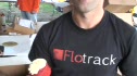 Keith interviewing Ryan with a cupcake