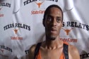Kemoy Campbell of Jamaica & South Plains at 2011 Texas Relays