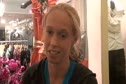 Kim Smith after leading and dropping out of 2011 Boston Marathon