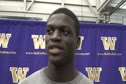 Kirani James after DMR at the 2011 Flotrack Husky Classic