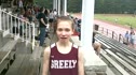Kirsten Sandreuter Greely high school girls mile champ at Maine Distance Gala 2011